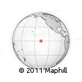 Outline Map of the Area around 0° 10' 31" N, 136° 46' 30" W, rectangular outline