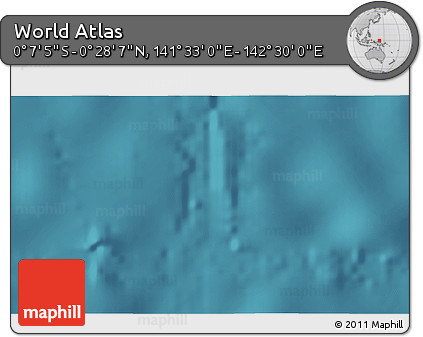 Satellite 3D Map of the Area around 0° 10' 31" N, 142° 1' 30" E