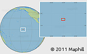 Savanna Style Location Map of the area around 0° 10' 31" N, 142° 43' 29" W