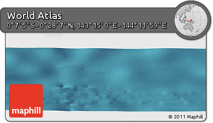 Satellite Panoramic Map of the Area around 0° 10' 31" N, 143° 43' 29" E