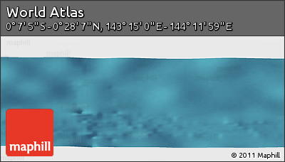 Satellite Panoramic Map of the Area around 0° 10' 31" N, 143° 43' 29" E