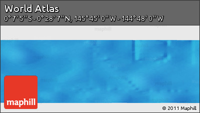 Physical Panoramic Map of the Area around 0° 10' 31" N, 145° 16' 30" W