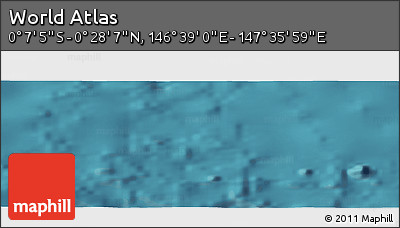 Satellite Panoramic Map of the Area around 0° 10' 31" N, 147° 7' 30" E