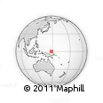 Outline Map of the Area around 0° 10' 31" N, 147° 58' 29" E, rectangular outline