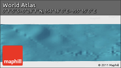 Satellite Panoramic Map of the Area around 0° 10' 31" N, 154° 46' 30" E