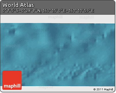 Satellite 3D Map of the Area around 0° 10' 31" N, 160° 43' 29" E
