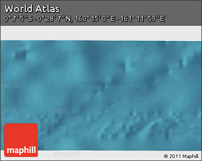Satellite 3D Map of the Area around 0° 10' 31" N, 160° 43' 29" E
