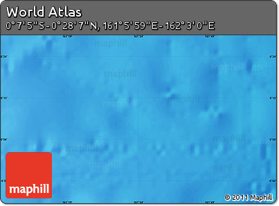 Physical Map of the Area around 0° 10' 31" N, 161° 34' 29" E