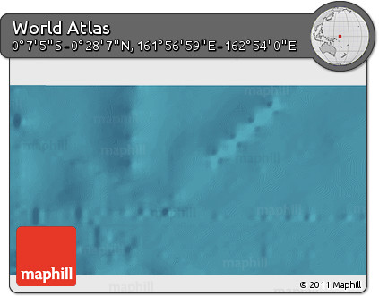 Satellite 3D Map of the Area around 0° 10' 31" N, 162° 25' 30" E
