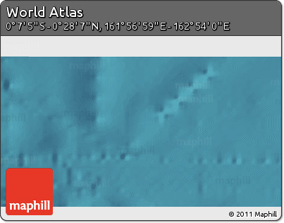 Satellite 3D Map of the Area around 0° 10' 31" N, 162° 25' 30" E
