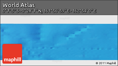 Physical Panoramic Map of the Area around 0° 10' 31" N, 162° 25' 30" E