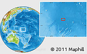 Physical Location Map of the area around 0° 10' 31" N, 164° 7' 30" E