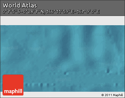 Satellite 3D Map of the Area around 0° 10' 31" N, 166° 40' 30" E