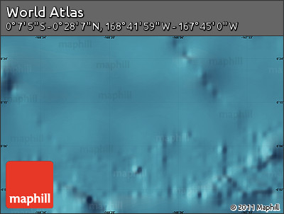 Satellite Map of the Area around 0° 10' 31" N, 168° 13' 29" W