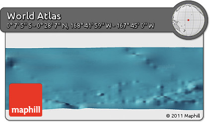 Satellite Panoramic Map of the Area around 0° 10' 31" N, 168° 13' 29" W