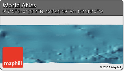 Satellite Panoramic Map of the Area around 0° 10' 31" N, 168° 13' 29" W