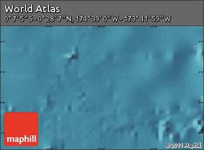Satellite Map of the Area around 0° 10' 31" N, 174° 10' 30" W