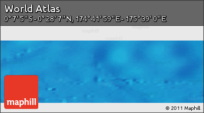 Physical Panoramic Map of the Area around 0° 10' 31" N, 175° 10' 30" E