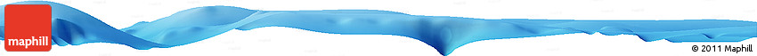 Shaded Relief Horizon Map of the Area around 0° 10' 31" N, 24° 34' 30" W Shaded Relief Horizon Map of the Area around 0° 10' 31" N, 24° 34' 30" W