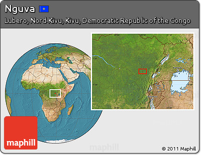 Satellite Location Map of Nguva