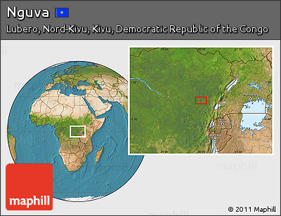Satellite Location Map of Nguva