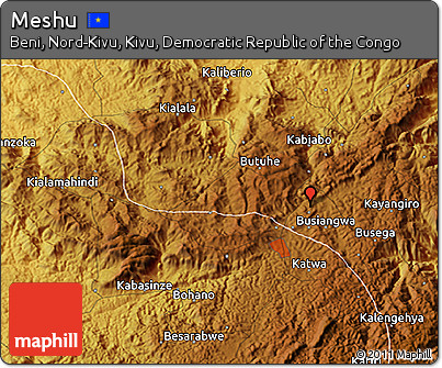 Physical 3D Map of Meshu
