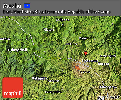 Satellite 3D Map of Meshu