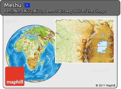 Physical Location Map of Meshu