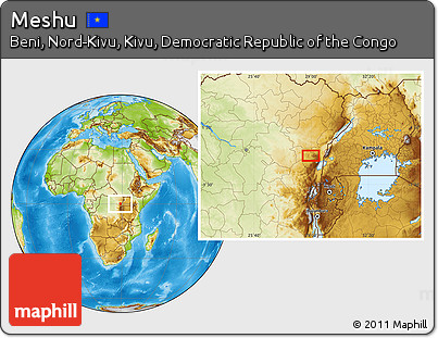 Physical Location Map of Meshu