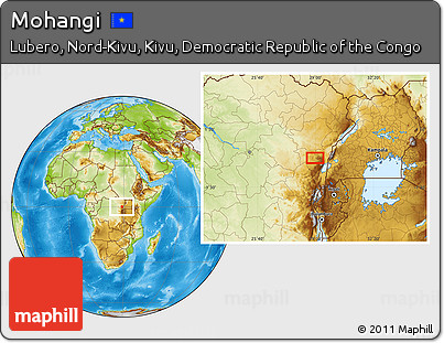 Physical Location Map of Mohangi