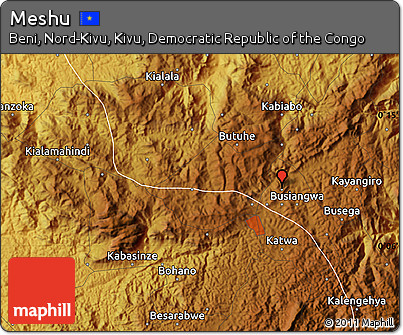 Physical Map of Meshu