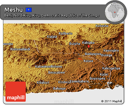 Physical Panoramic Map of Meshu