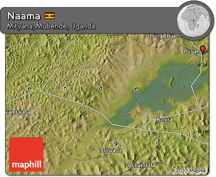 Satellite Map of Naama