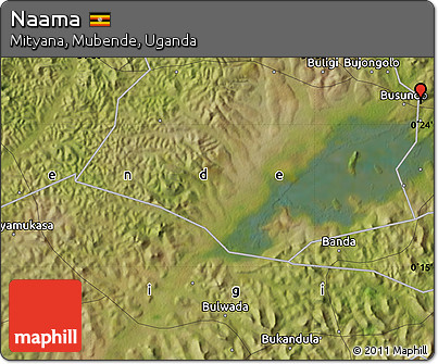 Satellite Map of Naama