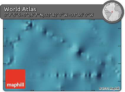 Satellite Map of the Area around 0° 10' 31" N, 32° 13' 30" W
