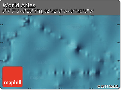 Satellite Map of the Area around 0° 10' 31" N, 32° 13' 30" W