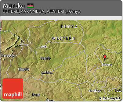 Satellite 3D Map of Mureko