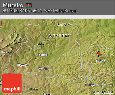 Satellite 3D Map of Mureko