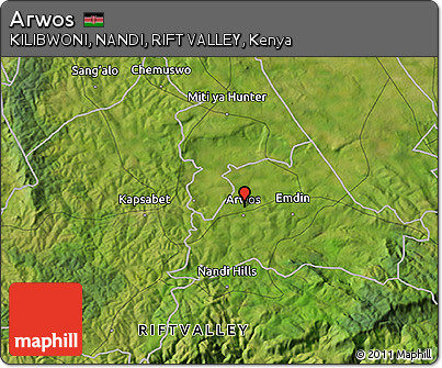 Satellite 3D Map of Arwos