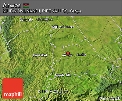 Satellite 3D Map of Arwos