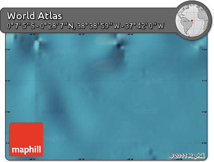 Satellite Map of the Area around 0° 10' 31" N, 38° 10' 29" W