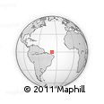 Outline Map of the Area around 0° 10' 31" N, 38° 10' 29" W, rectangular outline