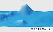 Physical Panoramic Map of the area around 0° 10' 31" N, 39° 52' 30" W