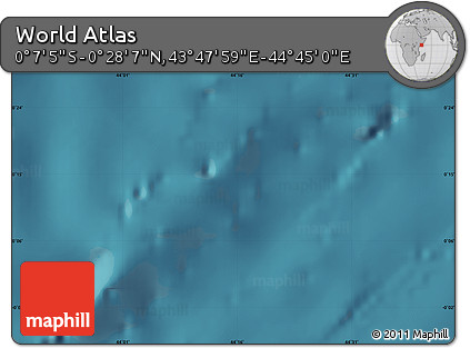 Satellite Map of the Area around 0° 10' 31" N, 44° 16' 29" E