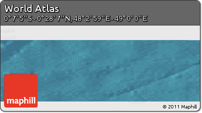 Satellite Panoramic Map of the Area around 0° 10' 31" N, 48° 31' 29" E