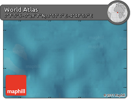 Satellite Map of the Area around 0° 10' 31" N, 4° 19' 30" E