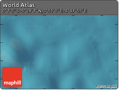 Satellite Map of the Area around 0° 10' 31" N, 4° 19' 30" E