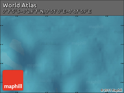 Satellite Map of the Area around 0° 10' 31" N, 4° 19' 30" E