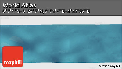 Satellite Panoramic Map of the Area around 0° 10' 31" N, 4° 19' 30" E