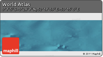 Satellite Panoramic Map of the Area around 0° 10' 31" N, 52° 46' 29" E
